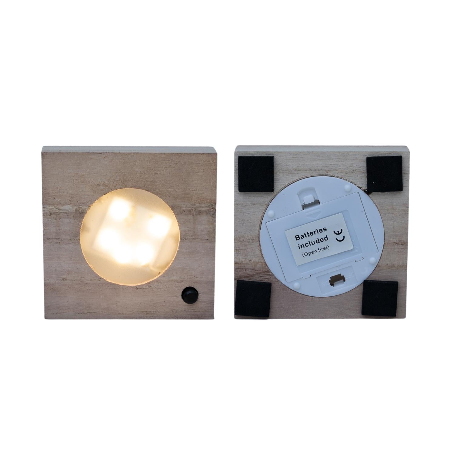 Clusia In Samoa Glas + LED - Ø4cm - ↕10cm