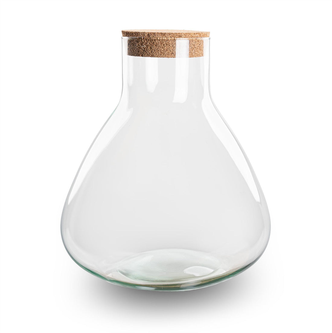 Terrarium fles met kurk - Sammie - Ø 22,5 cm ↑ 27 cm