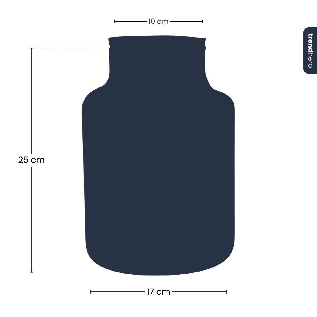 Terrarium fles met verlichting - Little Milky - Ø 17 cm ↑ 25 cm