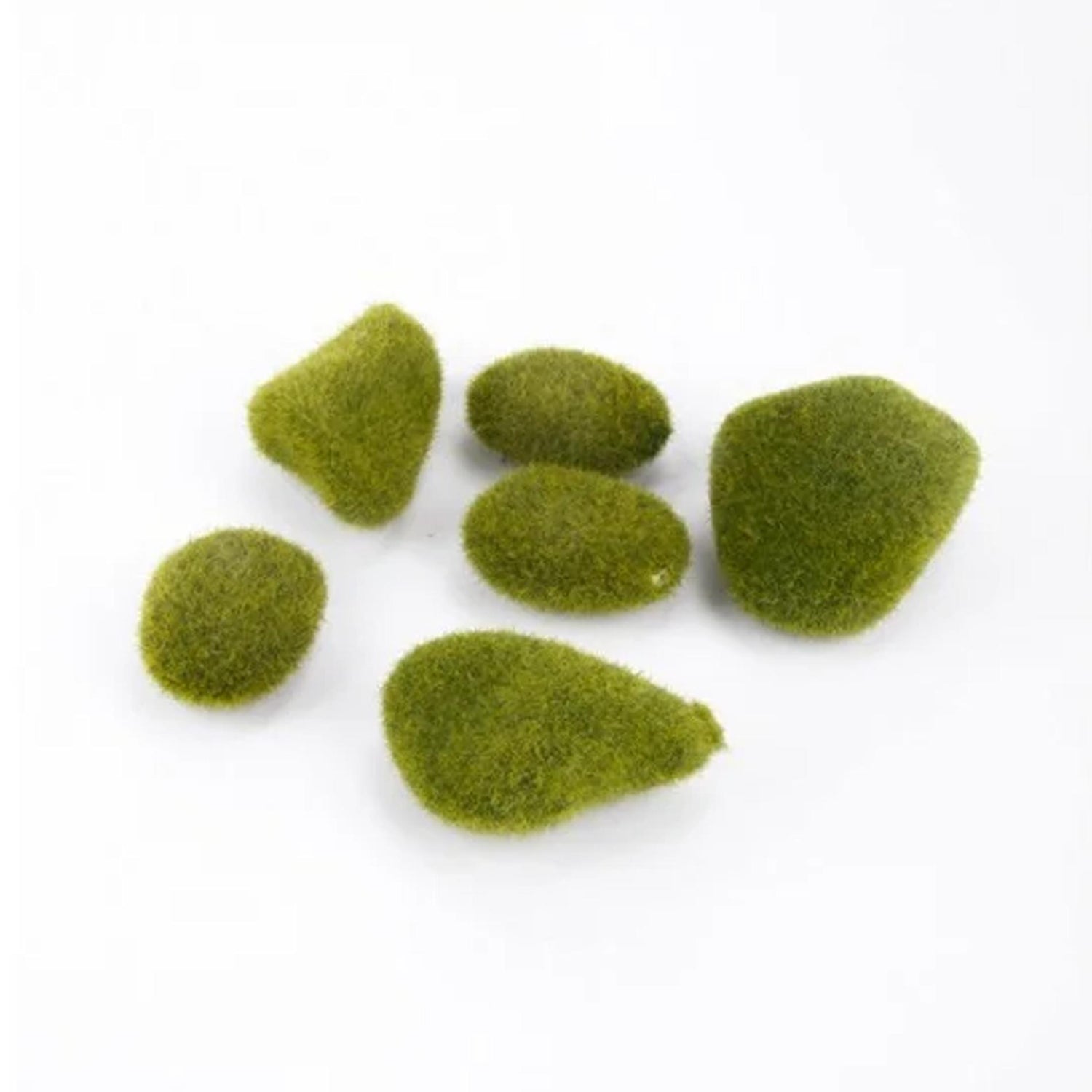 Moss stone green x6 in bag