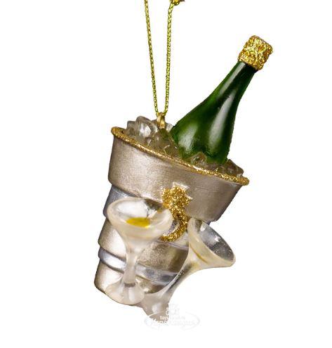 Schmuck Weihnachtsbaum - Champagner Eimer