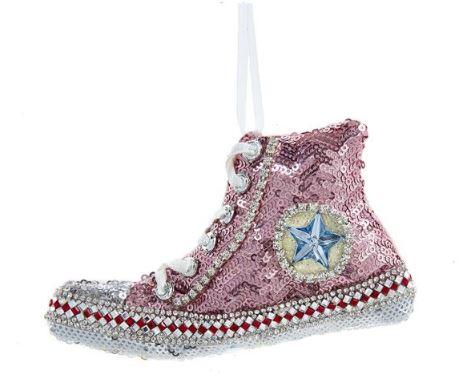 Schmuck Weihnachtsbaum - Pink Sneaker