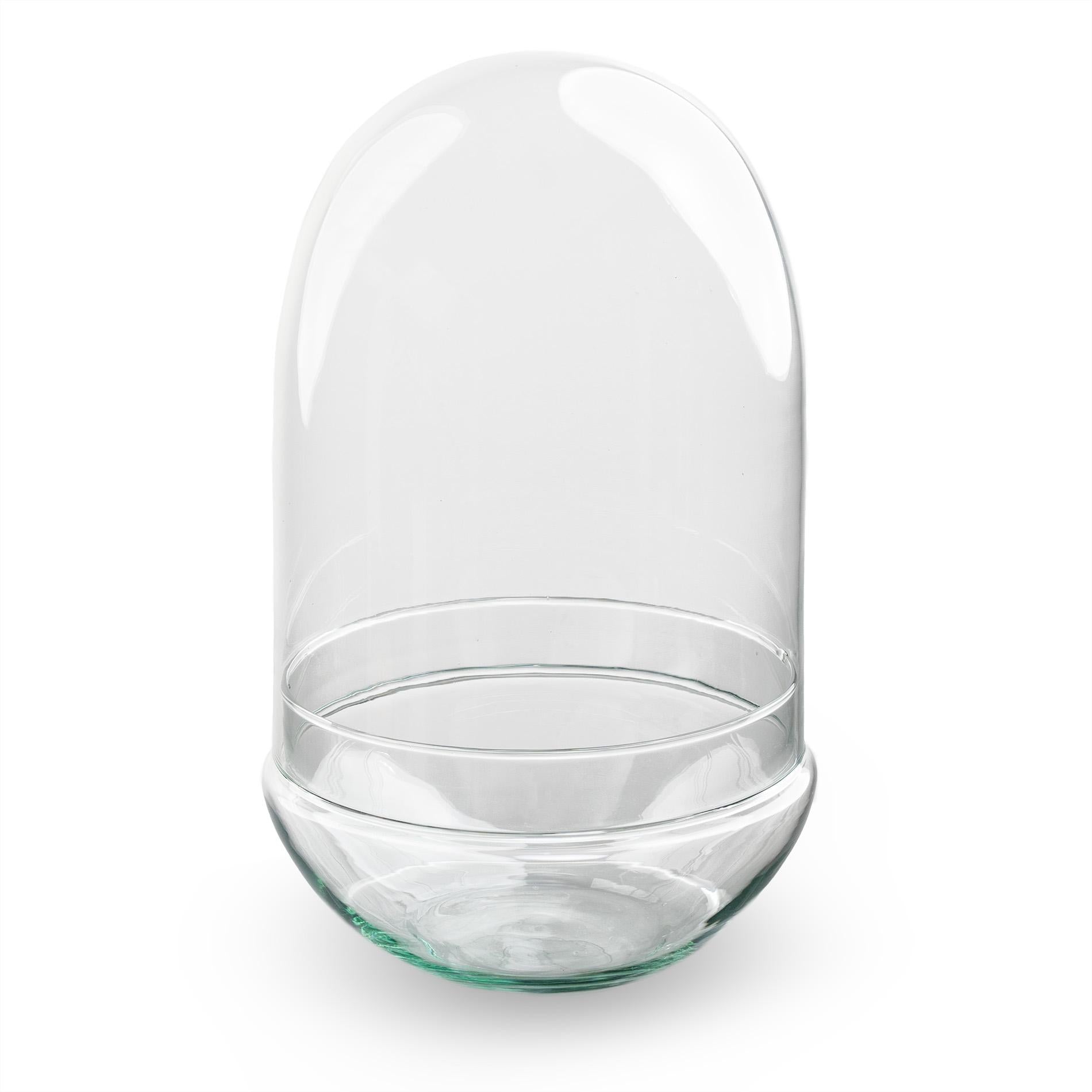 Terrarium fles tweedelig - Egg XL - Ø 17,5 cm ↑ 30 cm